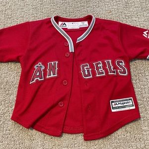 Toddler Trout Angels jersey size 12 mos